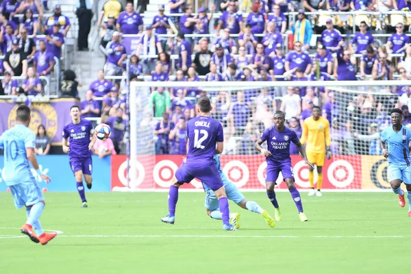 Orlando City Host New York City Orlando City Stadium Orlando — Stock fotografie