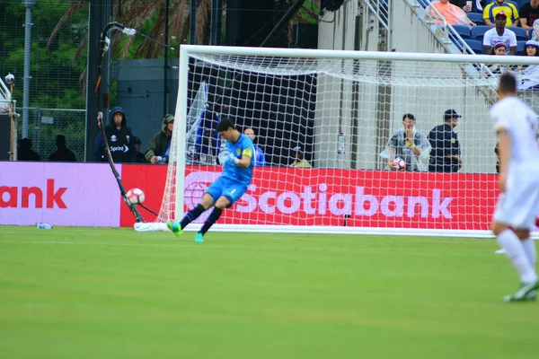 Bolivia Enfrenta Panamá Durante Copa American Centenario Orlando Florida Camping — Foto de Stock