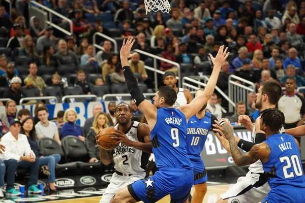 Orlando Magic Hospeda Clippers Amway Center Orlando Florida Domingo Janeiro — Fotografia de Stock