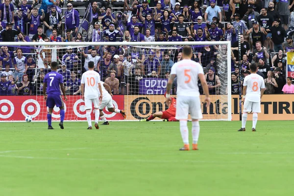 Orlando City Atlanta United Mayıs 2018 Orlando City Stadyumu Nda — Stok fotoğraf