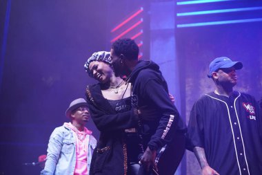 MTV Wild n Out Tour sunucusu Nick Cannon 5 Mart 2020 Perşembe günü Orlando Florida 'daki Amway Center' da.  