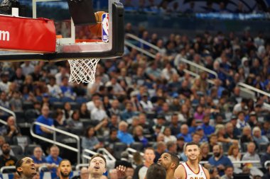 Orlando Magic, Orlando, Florida 'daki sezon açılışında Cleveland Cavaliers' ı Amway Center 'da ağırlıyor..