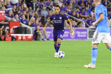 Orlando City 26 Temmuz 2018 'de Florida Exploria Stadyumu' nda NYC FC 'ye ev sahipliği yaptı. Fotoğraf: Marty Jean-Louis