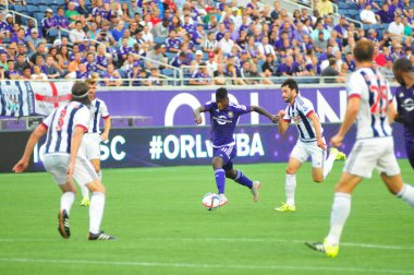 Orlando City SC, 15 Temmuz 2015 tarihinde Orlando Florida 'daki Kamp Dünyası Stadyumu' nda West Bromwich Albion 'a ev sahipliği yaptı..