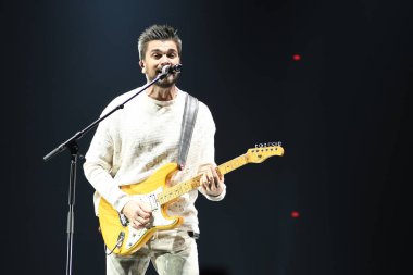 Juanes 'in Orlando Florida' daki Amway Center 'daki konserinde. 20, 2018. Fotoğraf: Marty Jean-Louis