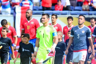 Kosta Rika, Copa America Centenario sırasında Paraguay ile Orlando Florida 'daki Dünya Kampı Stadyumu' nda karşılaştı.. 