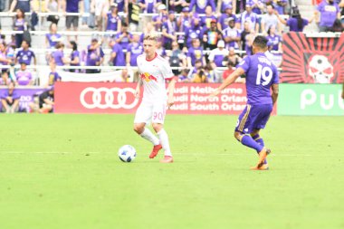 Orlando City, 31 Mart 2018 'de Orlando Florida' daki Exploria Stadyumu 'nda New York Red Bulls' a ev sahipliği yaptı..  