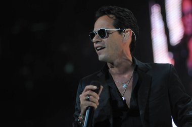 Latin şarkıcı Marc Anthony 5 Ekim 2014 'te Orlando Florida' daki Amway Center 'da konser verdi.. 