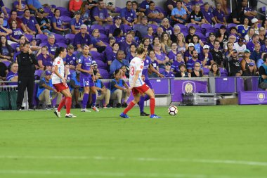 Orland Pride, 25 Ağustos 2018 'de Orlando Florida' daki Exploria Stadyumu 'nda Chicago Red Stars' a ev sahipliği yapıyor.. 