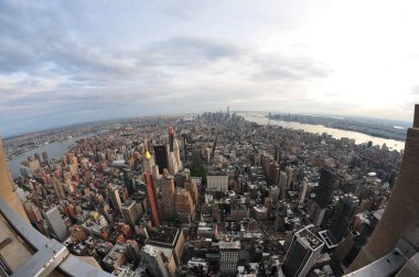 23 Mayıs 2016 'da New York' un geniş açı görüntüsü.  