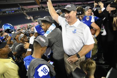 Georgia State Face Batı Kentucky Cure Bowl sırasında 16 Aralık 2017 'de Orlando Florida' daki Citrus Bowl 'da.  