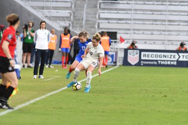 Fransa, 7 Mart 2018 tarihinde Orlando 'daki Orlando City Stadyumu' nda oynanan SheBelives Kupası 'nda Almanya ile karşı karşıya geldi.. 