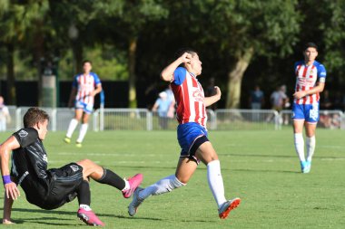 30 Temmuz 2019 'da Orlando Florida' daki Disney 'in Vahşi Spor Dünyası' nda düzenlenen MLS Allstar Haftası sırasında MLS Homegrown oyunu.