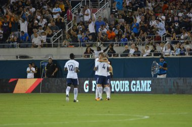 Paris Saint-Germain, Tottenham Hotspur 'a karşı 22 Temmuz 2017' de Orlando Florida 'daki Citrus Bowl' da.   