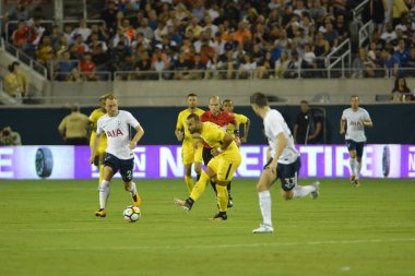 Paris Saint-Germain, Tottenham Hotspur 'a karşı 22 Temmuz 2017' de Orlando Florida 'daki Citrus Bowl' da.   