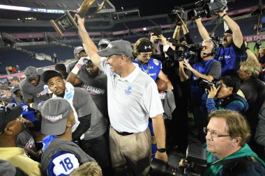 Georgia State Face Batı Kentucky Cure Bowl sırasında 16 Aralık 2017 'de Orlando Florida' daki Citrus Bowl 'da.  
