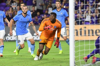 Orlando City 26 Temmuz 2018 'de Florida Exploria Stadyumu' nda NYC FC 'ye ev sahipliği yaptı. Fotoğraf: Marty Jean-Louis