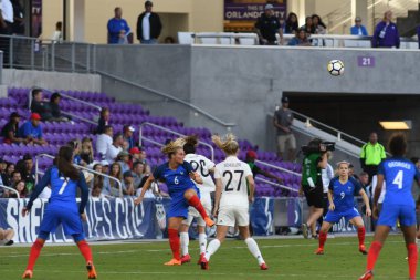 Fransa, 7 Mart 2018 tarihinde Orlando 'daki Orlando City Stadyumu' nda oynanan SheBelives Kupası 'nda Almanya ile karşı karşıya geldi..  