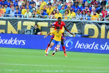 Brezilya, 8 Haziran 2016 tarihinde Orlando Florida 'daki Copa America Centenario' da Haiti ile karşılaştı..  