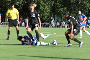 30 Temmuz 2019 'da Orlando Florida' daki Disney 'in Vahşi Spor Dünyası' nda düzenlenen MLS Allstar Haftası sırasında MLS Homegrown oyunu.
