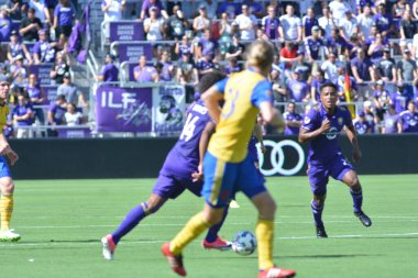 Orlando City 29 Nisan 2017 'de Orlando, Florida' daki Orlando City Stadyumu 'nda Colorado Rapids' e ev sahipliği yaptı.) 