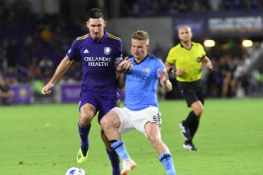 Orlando City 26 Temmuz 2018 'de Florida Exploria Stadyumu' nda NYC FC 'ye ev sahipliği yaptı. Fotoğraf: Marty Jean-Louis