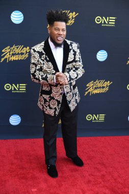 24 Mart 2018 Cumartesi günü Las Vegas 'taki Orleans Resort' ta düzenlenen 33. Yıldız Ödülleri Kırmızı Halı sırasında ünlüler.