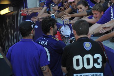 Orlando City 29 Nisan 2017 'de Orlando, Florida' daki Orlando City Stadyumu 'nda Colorado Rapids' e ev sahipliği yaptı.)