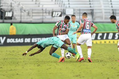 Fluminense, Florida Kupası 'nda 15 Ocak 2018' de Orlando Florida 'da oynanan Spektrum Stadyumu' nda Barcelona SC 'ye karşı..