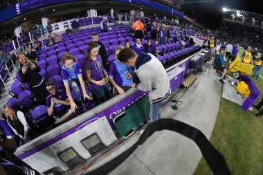 Orlando City SC, 10 Mart 2018 'de Orlando City Stadyumu' nda Minnesota United FC 'ye ev sahipliği yaptı..  