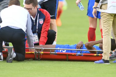 Fransa, 7 Mart 2018 tarihinde Orlando 'daki Orlando City Stadyumu' nda oynanan SheBelives Kupası 'nda Almanya ile karşı karşıya geldi..  