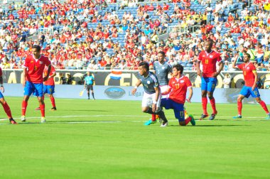 Kosta Rika, Copa America Centenario sırasında Paraguay ile Orlando Florida 'daki Dünya Kampı Stadyumu' nda karşılaştı..
