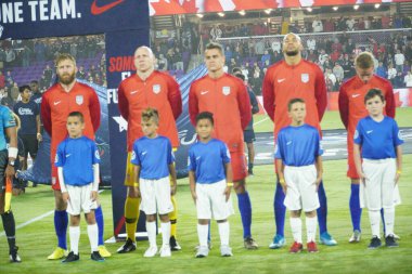Amerikan Futbol Takımı 15 Kasım 2019 Cuma günü Orlando Florida 'daki Exploria Stadyumu' nda oynanan Concacaf Uluslar Ligi karşılaşmasında Kanada 'ya ev sahipliği yapmaktadır.