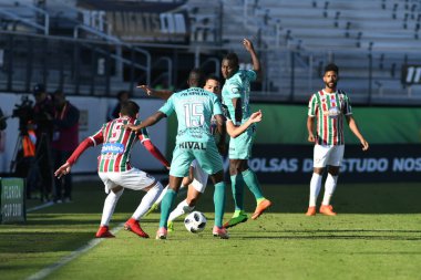 Fluminense, Florida Kupası 'nda 15 Ocak 2018' de Orlando Florida 'da oynanan Spektrum Stadyumu' nda Barcelona SC 'ye karşı..  