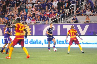 Orlando City SC, 29 Haziran 2016 'da Orlando Florida' daki Kamp Dünyası Stadyumu 'nda Fort Lauderdale Strikers' a ev sahipliği yaptı..