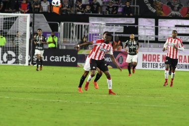 Korintliler, 10 Ocak 2018 'de Orlando City Stadyumu' nda düzenlenen Florida Kupası 'nda PSV Eindhoven' a karşı.. 