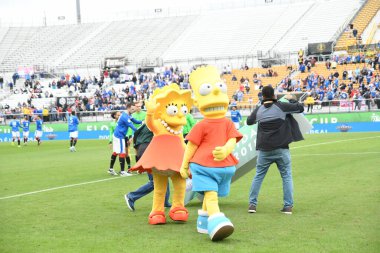 13 Ocak 2018 'de Orlando Florida' daki Spektrum Stadyumu 'nda düzenlenen Florida Kupası' nda Korucular Corinthianlara karşı..