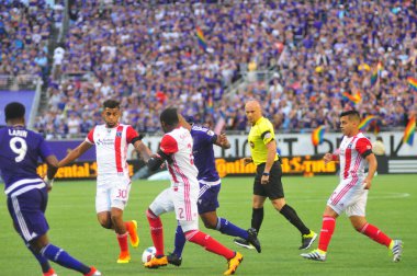 Orlando City SC, 18 Haziran 2016 'da Orlando Florida' daki Camp World Stadyumu 'nda San Jose Depremleri' ne ev sahipliği yaptı..
