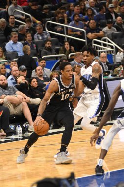 Orlando Magic, 19 Aralık 2018 tarihinde Orlando Florida 'daki Amway Center' da San Antonio Spurs 'a ev sahipliği yapmaktadır.. 