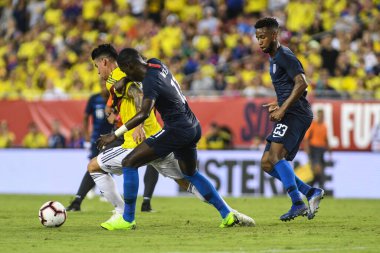 ABD Kolombiya 'ya karşı Raymond James Stadyumu' nda 11 Ekim 2018 'de.  