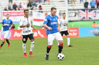 13 Ocak 2018 'de Orlando Florida' daki Spektrum Stadyumu 'nda düzenlenen Florida Kupası' nda Korucular Corinthianlara karşı..