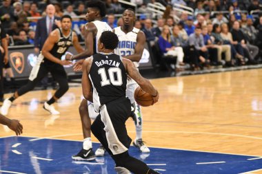 Orlando Magic, 19 Aralık 2018 tarihinde Orlando Florida 'daki Amway Center' da San Antonio Spurs 'a ev sahipliği yapmaktadır.. 