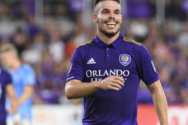 Orlando City 26 Temmuz 2018 'de Florida Exploria Stadyumu' nda NYC FC 'ye ev sahipliği yaptı. Fotoğraf: Marty Jean-Louis