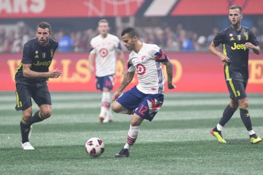 1 Ağustos 2018 tarihinde Atlanta 'daki Mercedez Benz Stadyumu' nda tüm yıldızlar Juventus 'a karşı.. 