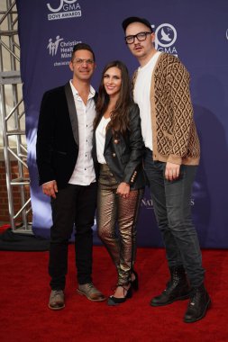 15 Ekim 2019 'da Nashville, Tennessee' deki Linbscome Üniversitesi 'nde verilen 50. GMA Dove Ödülleri sırasında kırmızı halı. 