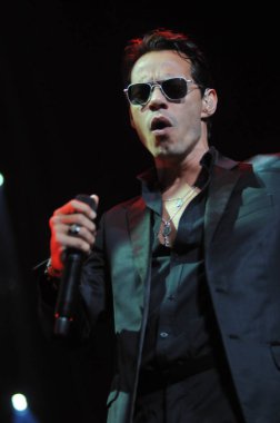 Latin şarkıcı Marc Anthony 5 Ekim 2014 'te Orlando Florida' daki Amway Center 'da konser verdi.. 
