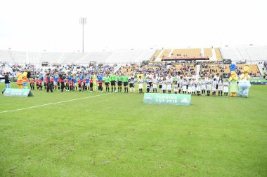 13 Ocak 2018 'de Orlando Florida' daki Spektrum Stadyumu 'nda düzenlenen Florida Kupası' nda Korucular Corinthianlara karşı..