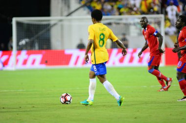 Brezilya, 8 Haziran 2016 tarihinde Orlando Florida 'daki Copa America Centenario' da Haiti ile karşılaştı..