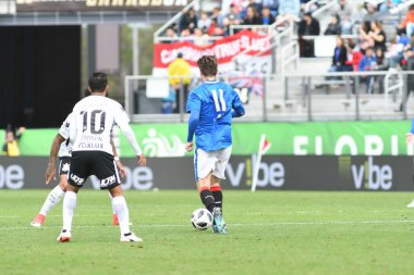 13 Ocak 2018 'de Orlando Florida' daki Spektrum Stadyumu 'nda düzenlenen Florida Kupası' nda Korucular Corinthianlara karşı..