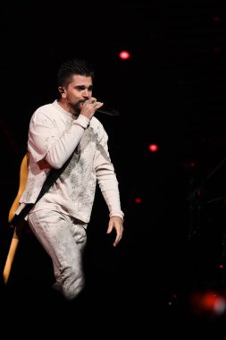 Juanes 'in Orlando Florida' daki Amway Center 'daki konserinde. 20, 2018. Fotoğraf: Marty Jean-Louis